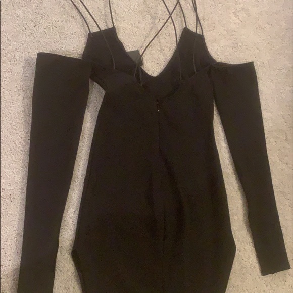 BLACK MINI DRESS - Picture 4 of 4